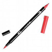 Tombow Dual Brush Marker Open Stock-856 Chinese Red