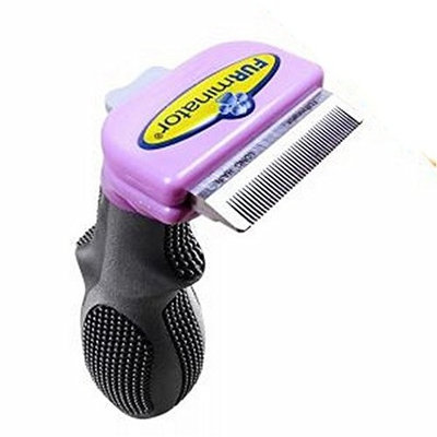 FURminator Long Hair deShedding Tool for Cats, Large