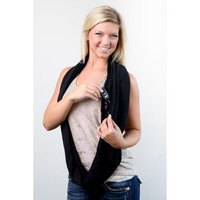 SHOLDIT S40-22000 Clutch Wrap Purse Black