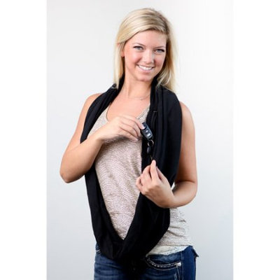 SHOLDIT S40-22000 Clutch Wrap Purse Black