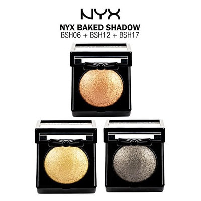 (3 PACK) NYX Baked Shadow Set 01 : Beauty