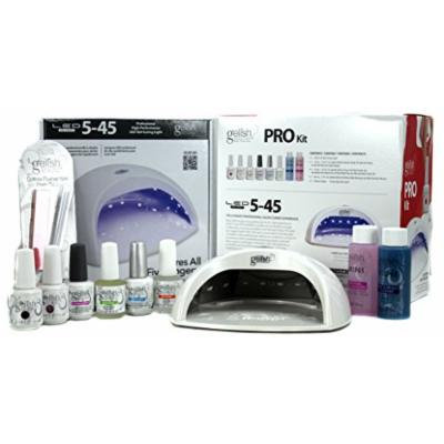 Gelish Pro Kit with LED Gel Light, 9 Count