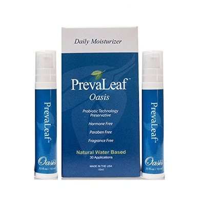 PrevaLeaf Oasis Natural Daily Vaginal Moisturizer with Probiotic Technology Travel Size