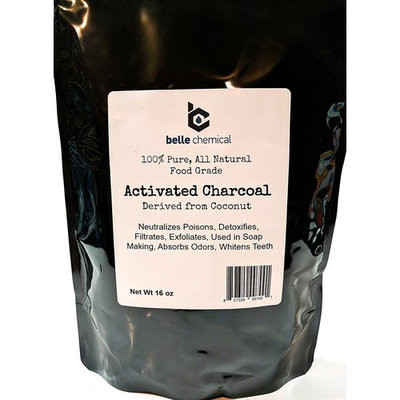 Organic Coconut Activated Charcoal Powder - Food Grade, Kosher - Teeth Whitening, Facial Scrub, Soap Making (1 ounce to 5 pound)