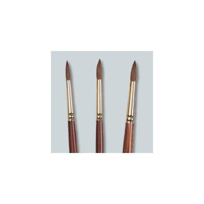 Medicool Kolinsky Acrylic Round Sable Nail Brush - Sz 10