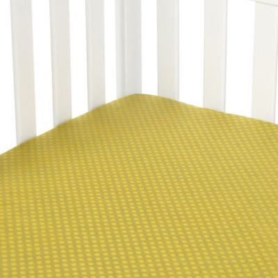 Glenna Jean Urban Cowboy Fitted Crib Sheet in Avocado