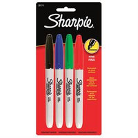Sanford Corporation 30174 4 Count Fine Tip Sharpie (6 Pack)