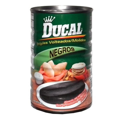 Ducal Refried Black Beans 15 oz (Pack of 3)