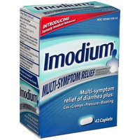 Imodium Multi-Symptom Relief of Diarrhea, 42-Count Caplets (Pack of 2)