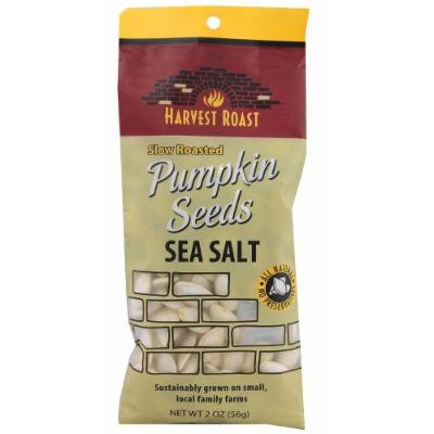 Harvest Roast: Slow Roasted Sea Salt Pumpkin Seeds 2 Oz (12 Pack)