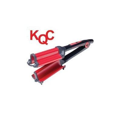 KQC Xtreme Deep Waver Tourmaline / Ceramic Hybrid Iron (40mm) Bonus Kqc Shine Spray