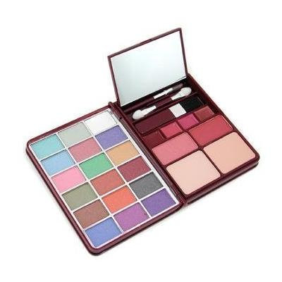 Cameleon MakeUp Kit G0139-2 : 18x Eyeshadow, 2x Blusher, 2x Pressed Powder, 4x Lipgloss - -