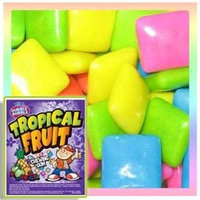 Concord Confections Tropical Fruit Gum/Chiclets, 5LBS