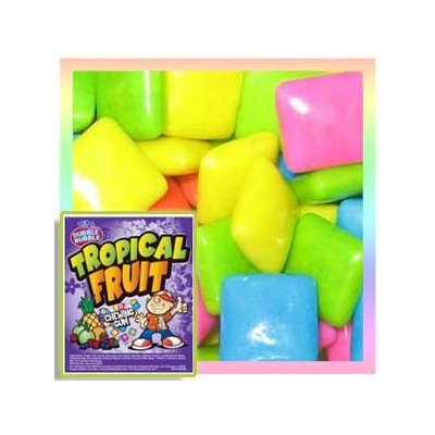 Concord Confections Tropical Fruit Gum/Chiclets, 5LBS