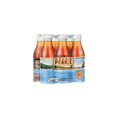Gold Peak Sweet Tea Iced Tea, 16.9 fl oz, 6 count(Case of 2)