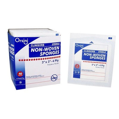 Orsini Sterile Non-Woven Gauze Sponges, 3