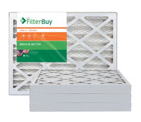 AFB Bronze MERV 6 24x30x2 Pleated AC Furnace Air Filter. Filters. 100% produced in the USA. (Pack of 4)