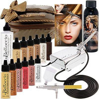 Belloccio Makeup and Tanning Airbrush System with TAN Foundation and Blush Set