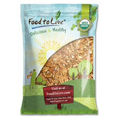 California Organic Walnuts by Food to Live (Raw, No Shell) - 7.5 Pounds