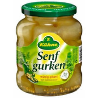 Kuhne Senf Gurken 330g/11.6oz Fine Pickles in Mustard Marinade