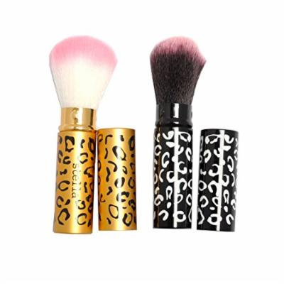 Stella Cosmetic 12 Pcs Soft Retractable Face Makeup Brush With Cap