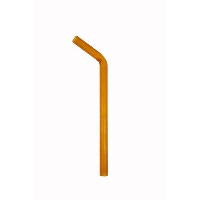 Simply Straws Bent Classic 9mm by 6-Inch Straw, Amber