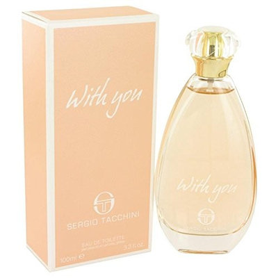 Sergio Tacchini With You by Sergio Tacchini Eau De Toilette Spray 3.3 oz for Women - 100% Authentic
