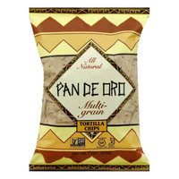 Pan De Oro Multigrain Tortilla Chips Case of 12 bags 7.5 oz per bag