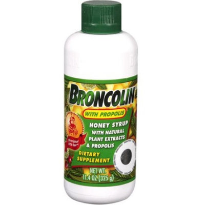 Broncolin Honey Syrup With Natural Plant Extracts & Propolis 11.40 oz