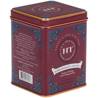 Harney & Sons, Pomegranate Oolong, Exotic Oolong with Pomegranate, 20 Ct