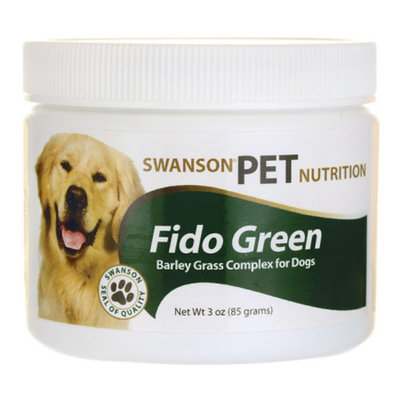 Swanson Fido Green Barley Grass Complex for Dogs 3 oz (85 g) Pwdr