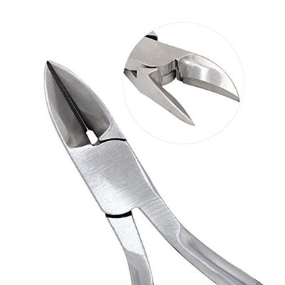 Toenail Clippers, Nail Clipper for Thick, Ingrown Nails, Clippers with Safety Tip Cover- perfect Fungus Trimmer Medical Tool-Smaller