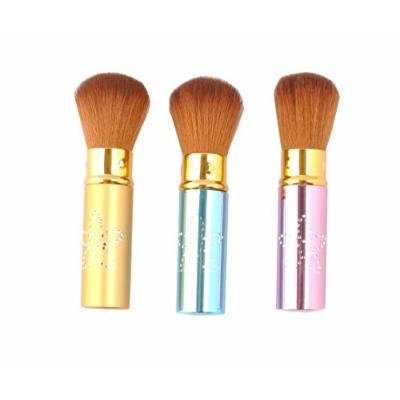 Stella Cosmetic 6 Pcs Soft Retractable Face Makeup Brush With Cap