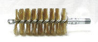 TOUGH GUY 3EDJ5 Tube Brush, Dia 2 1/4,1/4 MNPT, Length 8