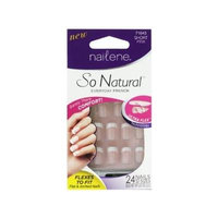 Nailene So Natural Ultra Flex Pink French Short Nails (Pack of 2)