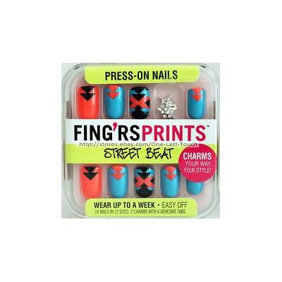 Fingrs Prints Street Beat Wrap Star Press-on Nails (Pack of 2)