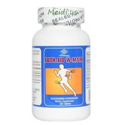 Arth-Aid W-MSM new Glucosamine Chondroitin 120 Counts