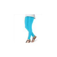 OB831 Cotton Leggings Size - Large - Victoria Blue