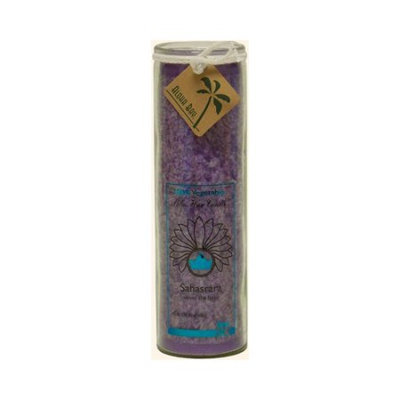 Aloha Bay Unscented Chakra Jar Happiness Violet 1 Candle
