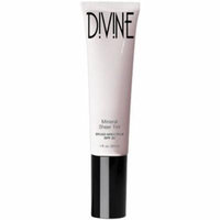 Divine Skin & Cosmetics - Light Weight, Full Coverage Mineral Sheer Tint Foundation with Spf20 - Deep