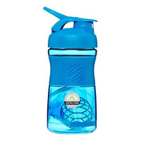 Blender Bottle SportMixer 20 oz. Tritan Grip Shaker - Cyan