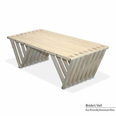 GloDea X60 Coffee Table, Bride's Veil
