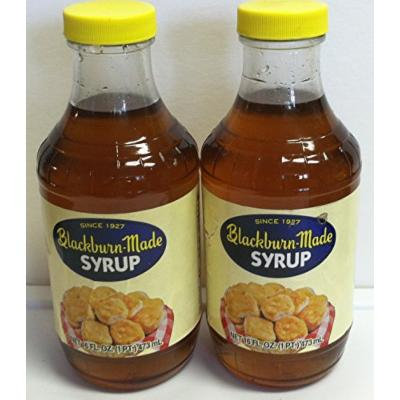 Blackburn-Made Syrup Two Pint Glass Containers