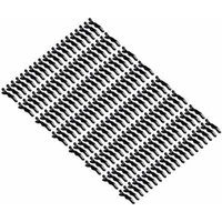 Hair Tamer Black Croc Hair Styling Clips - 120 Pack