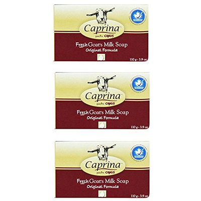Caprina Canus Original Formula Fresh Goat's Milk Soap 3.9 oz each