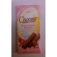 Choceur Milk Chocolate Bars with Strawberry and Yogurt (pack of 6)