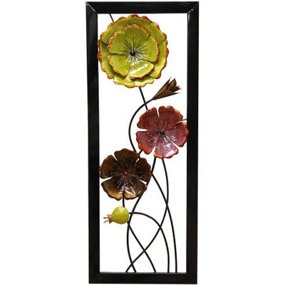 Stratton Home Decor Rustic Floral Panel I Wall Decor ()