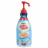 Coffee-mate - Liquid Coffee Creamer, French Vanilla, 1500mL Pump Bottle 31803 (DMi EA