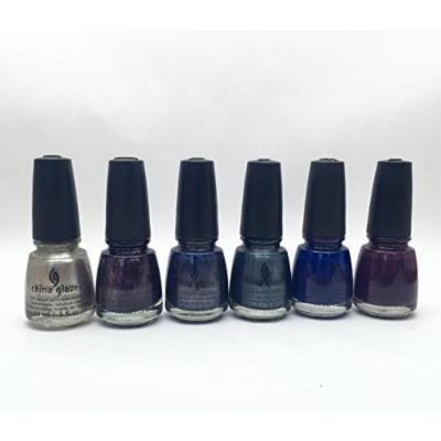 China Glaze Nail Lacquer ALL ABOARD Contains 6 lacquers