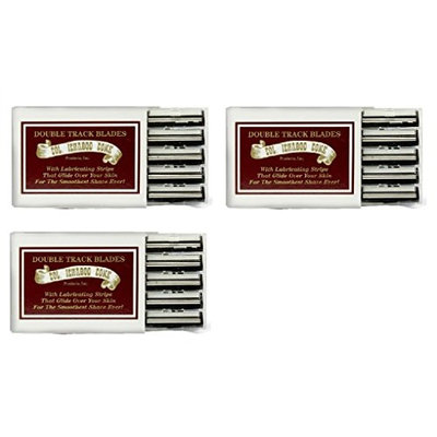 Colonel Ichabod Conk Trac II Razor Blades 10 ct. (Pack of 3) + FREE Schick Slim Twin ST for Sensitive Skin